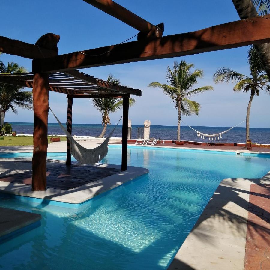Casa del Puerto by MIJ - Beachfront Hotel Puerto Morelos Exterior foto