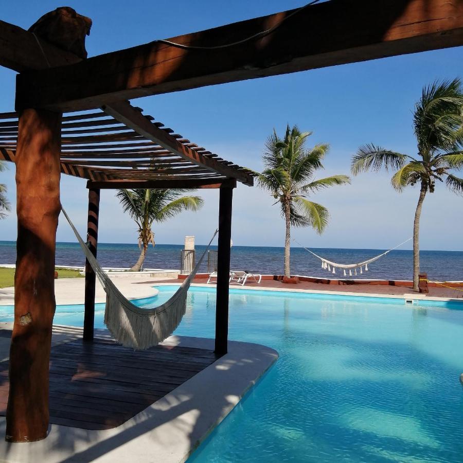 Casa del Puerto by MIJ - Beachfront Hotel Puerto Morelos Exterior foto