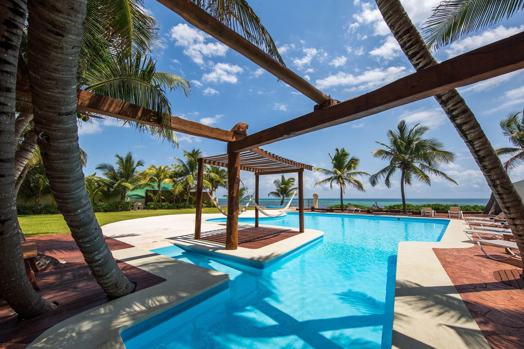 Casa del Puerto by MIJ - Beachfront Hotel Puerto Morelos Exterior foto