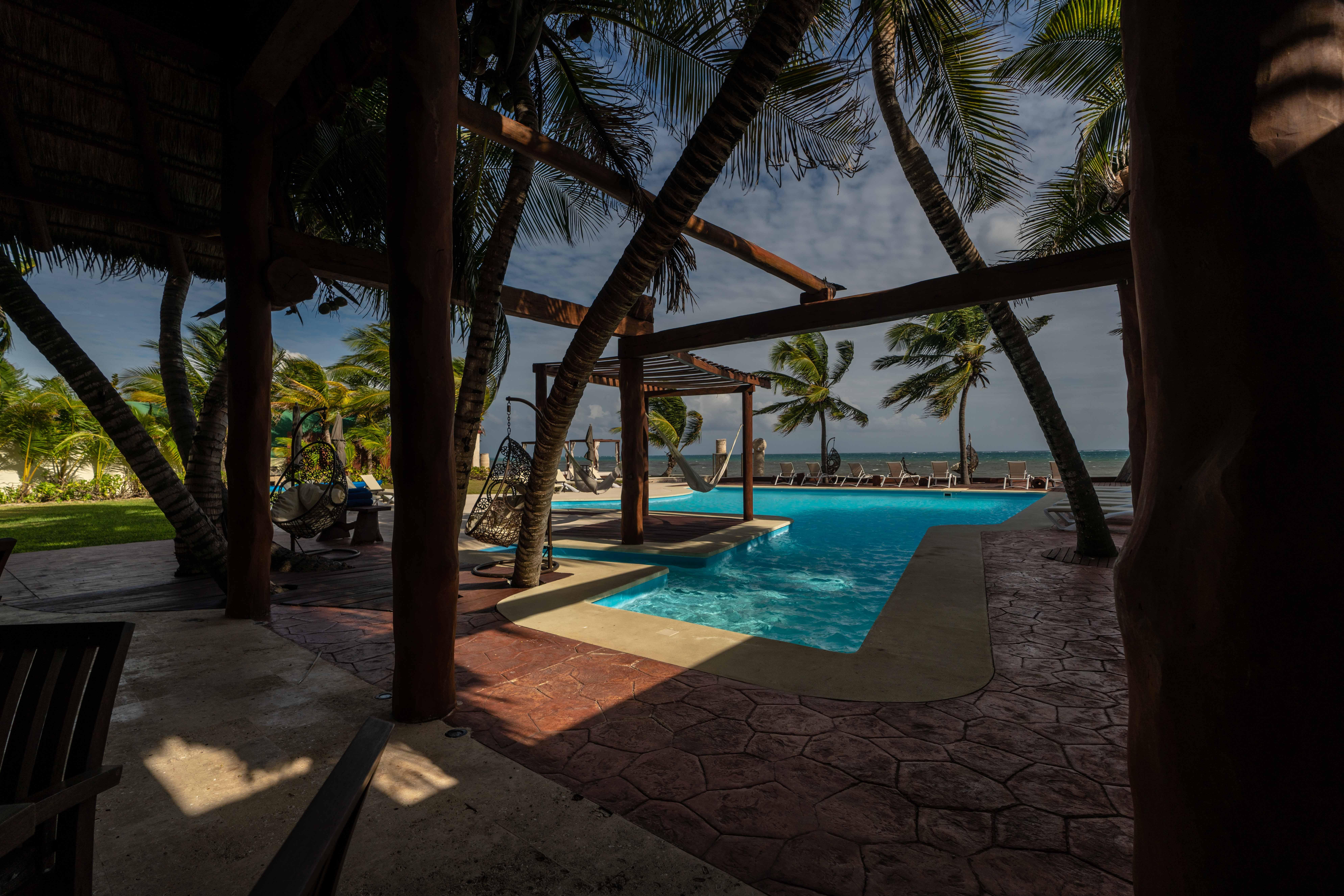 Casa del Puerto by MIJ - Beachfront Hotel Puerto Morelos Exterior foto